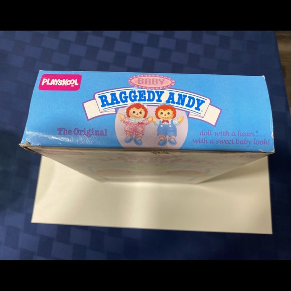 Playskool Baby Raggedy Andy Doll (Printed Face) - Picture 7 of 12